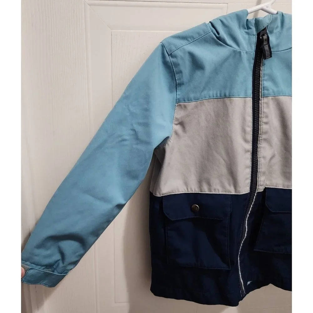 Swiss‎ Tech Toddler Kids Heavyweight Hooded Jacket Multi Blue/WhiteSize 5T